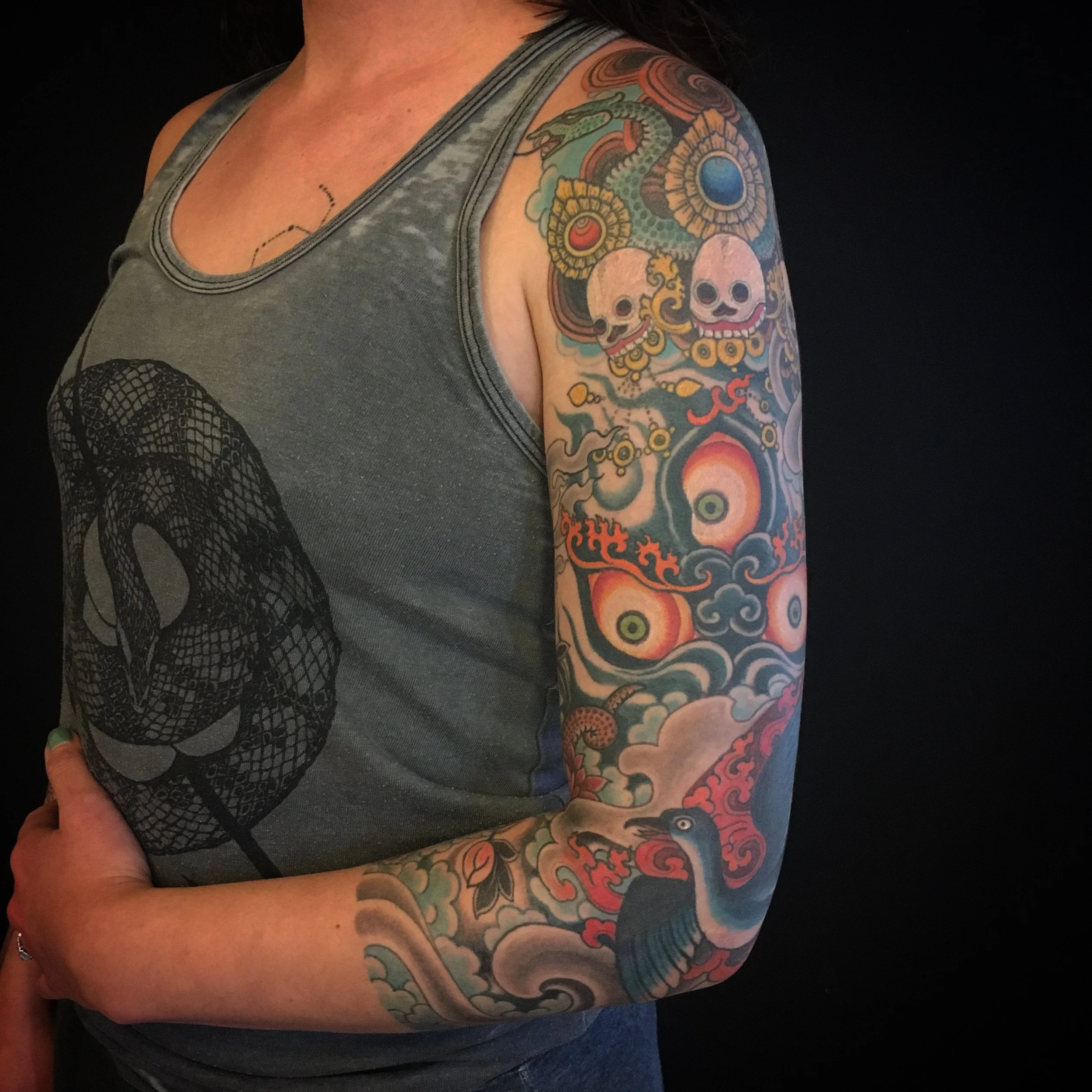 mahakala with a bird 57.JPG