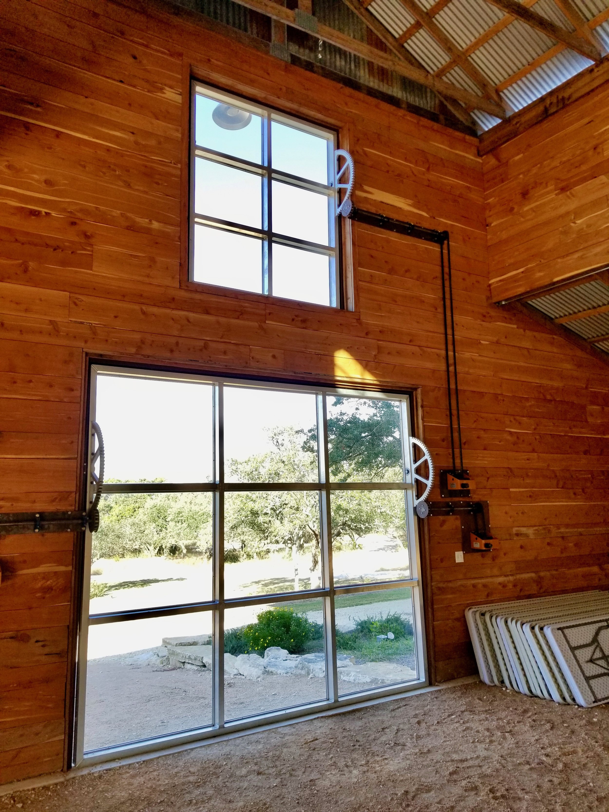 Jester King Cantilevered Door