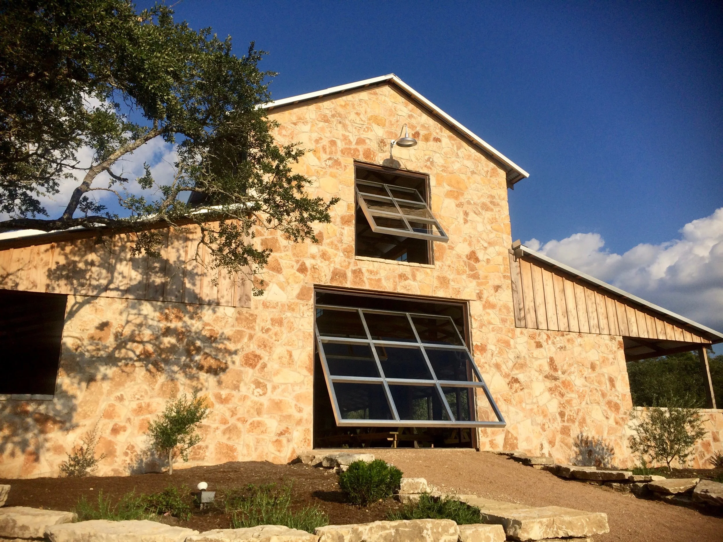 Jester King Cantilevered Door