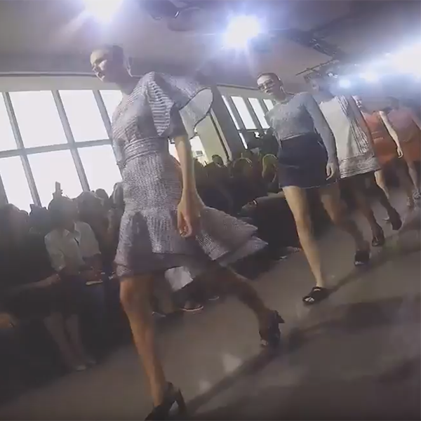 Gopro Front Row X CFDA NYFW