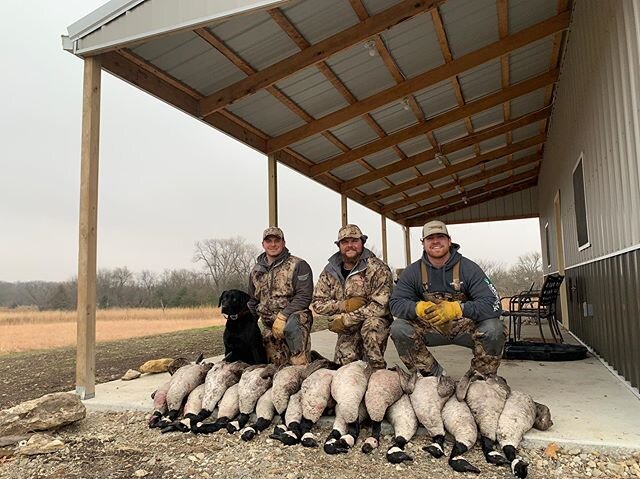 18 shots 18 birds #closeandpersonal #tanglefreewaterfowl #frontrunneroutdoors