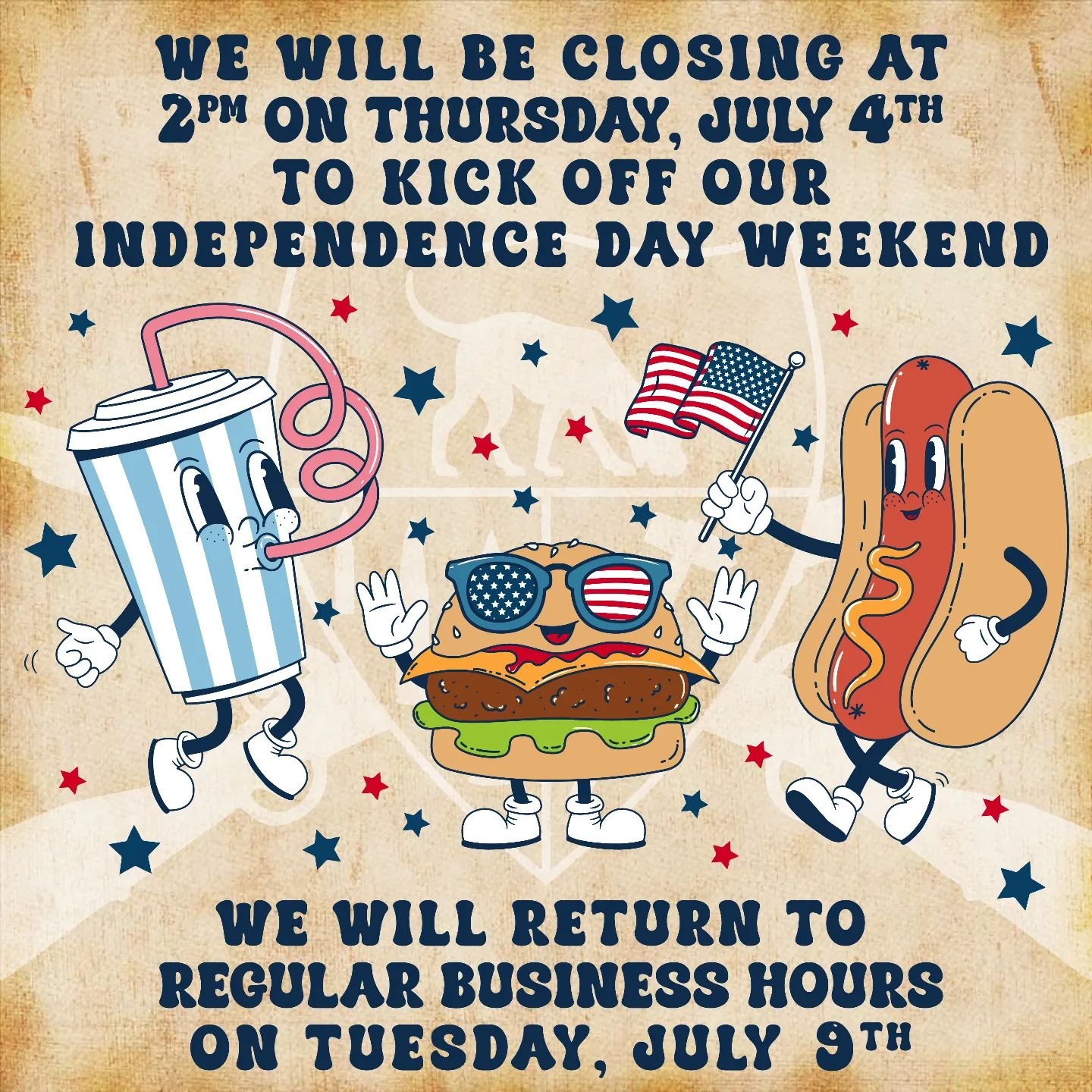 We will be closing at 2pm tomorrow for Independence Day weekend, and we won't be back in the shop until Tuesday, July 9th.

Happy Independence Day!

#sovereignarmory #veteranownedbusiness #denver #colorado #independenceday #4thofjuly #party #celebrat