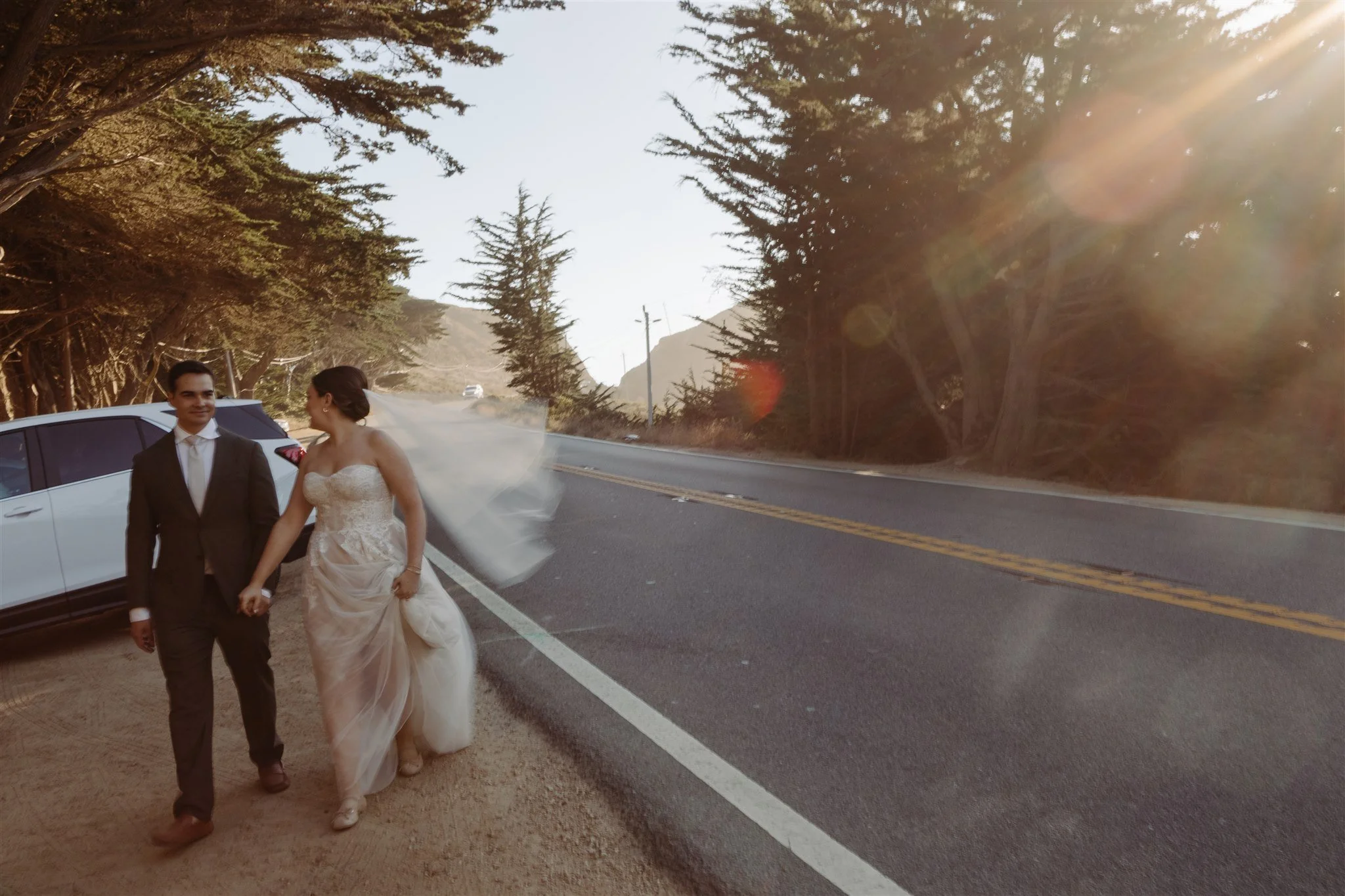 Big Sur elopement ceremony Garrapata State Park