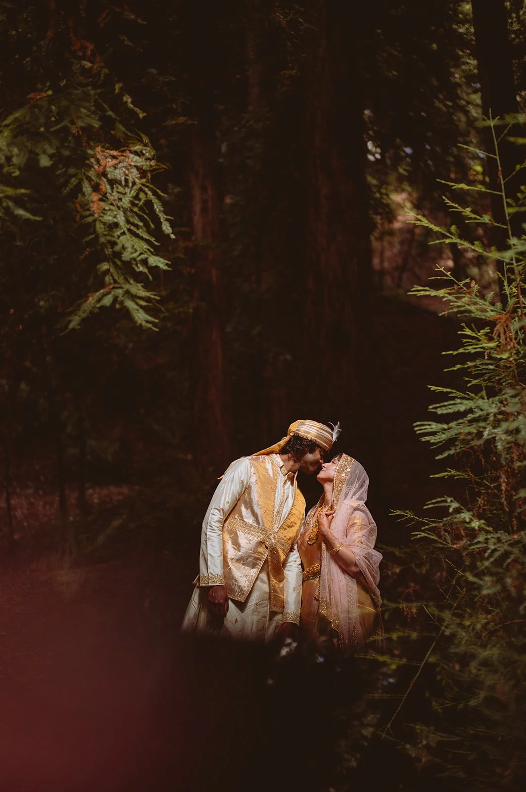 redwood grove ceremony at Waterfall Lodge