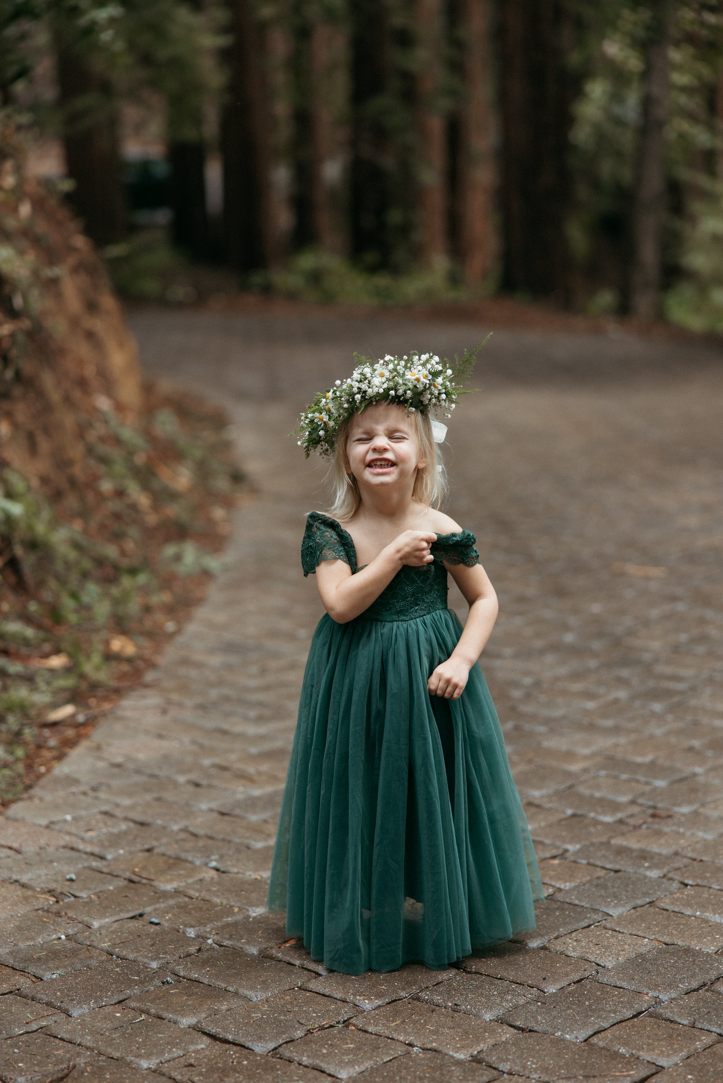guests gathered for ceremony at Waterfall Lodge Ben Lomond