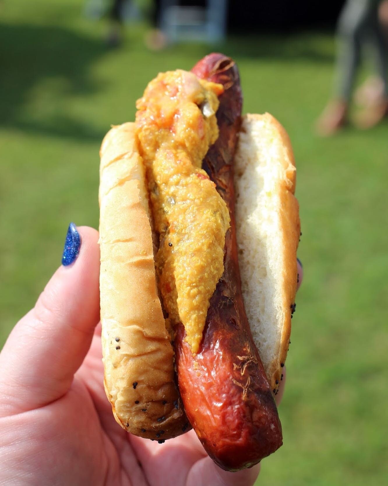 It&rsquo;s #NationalHotDogDay and we're still reminiscing about @chefhickey of @duckinnchicago&rsquo;s incredible Duck Fat Hot Dog at a recent Chicago Gourmet, thanks to a delicious photo from one of our fav influencers, @chicagofoodiegirl 🌭 Who's p