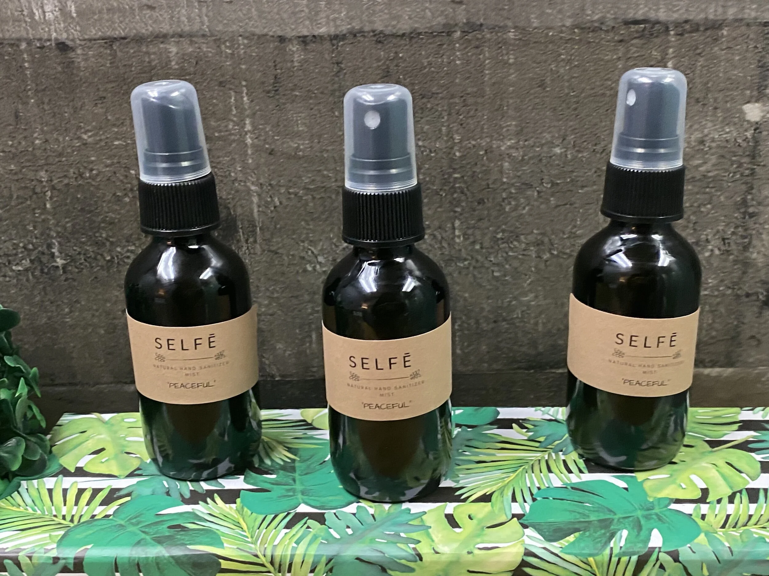 glass bottle sanitizer