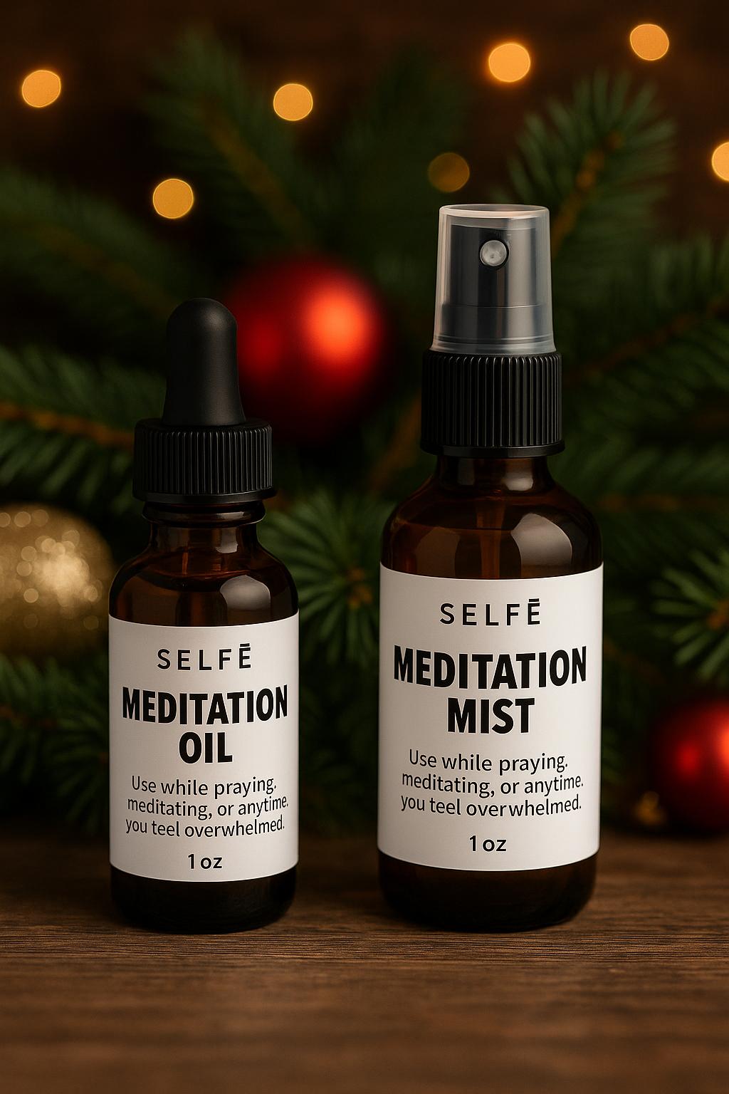 Mini Meditation Oils & Mists Collection — 1 oz