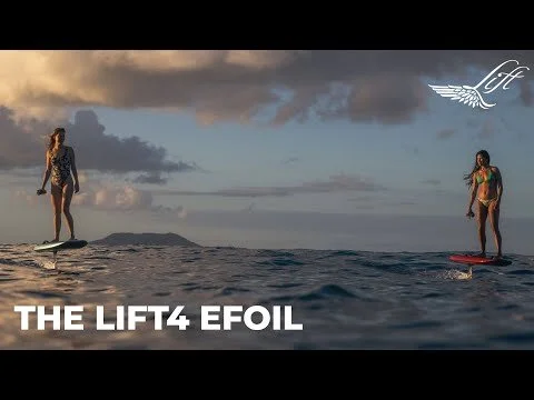 The LIFT4 eFoil - Lift Foils 4th Generation Electric Hydrofoil