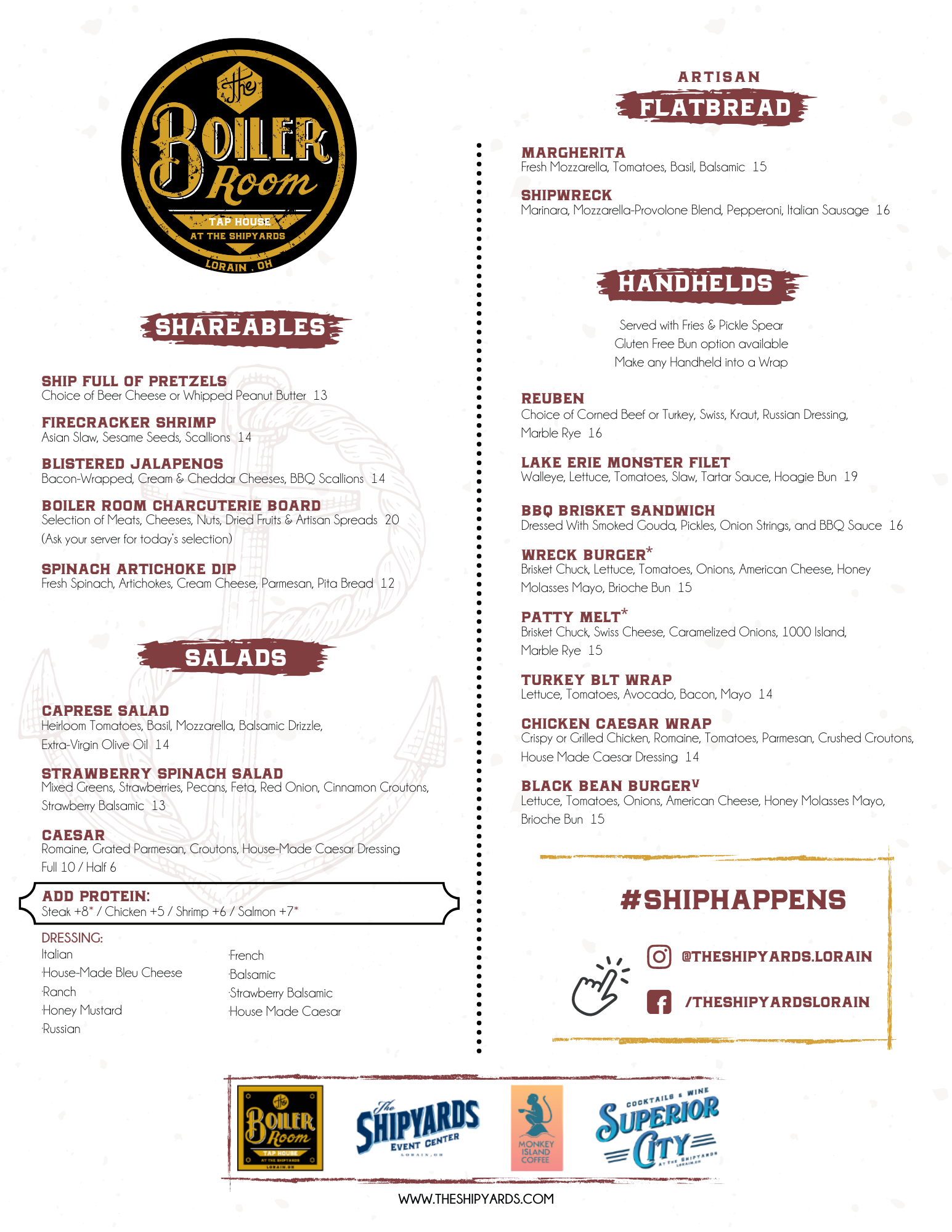 The Boiler Room — The Shipyards