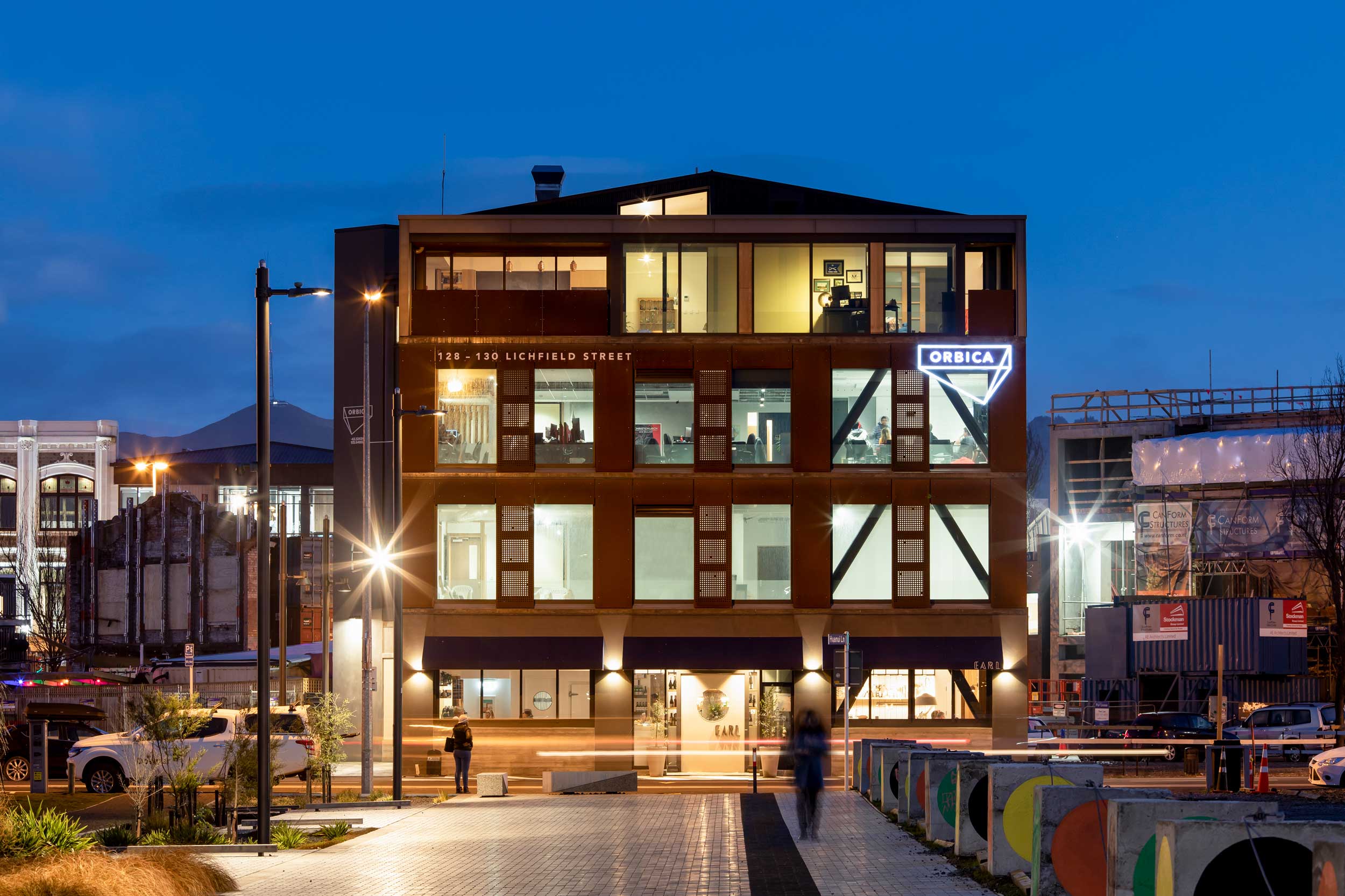 Lichfield Street Offices and Apartment — Wilkie + Bruce Architects