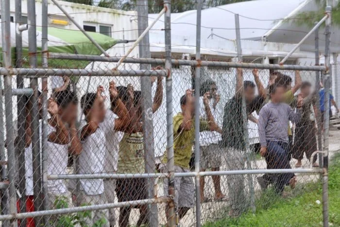 Refugees detained on Manus Island