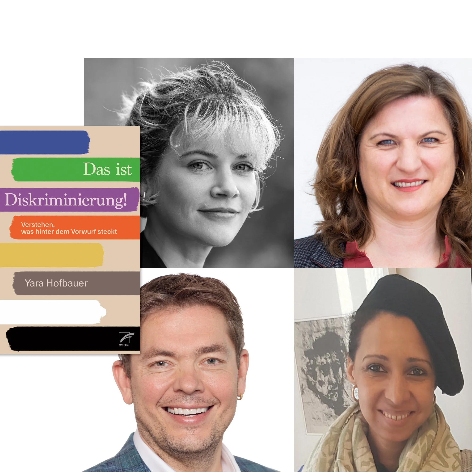 DAS IST DISKRIMINIERUNG. GESPRÄCHSRUNDE MIT YARA HOFBAUER, SANDRA KONSTATZKY, HANS-JÜRGEN GROSS & MADGE GILL BUKASA