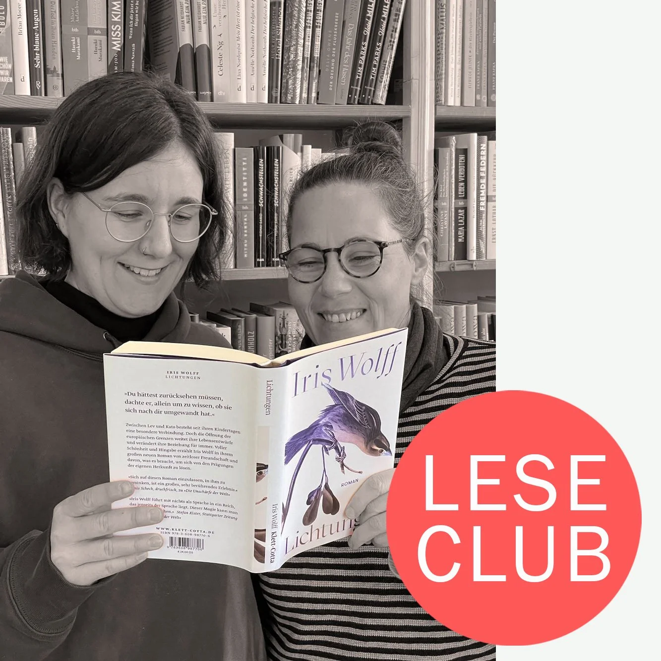 BUCHKONTOR LESECLUB mit Lena Samek & Claudia Satler