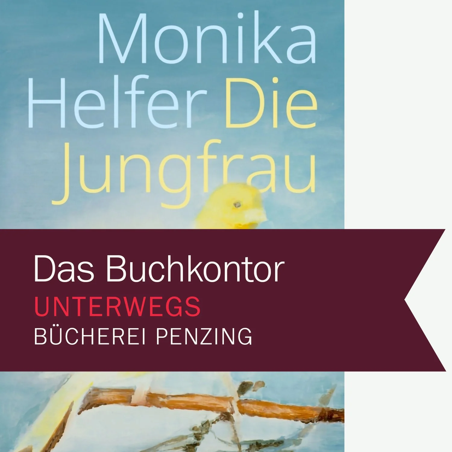 Monika Helfer liest aus DIE JUNGFRAU