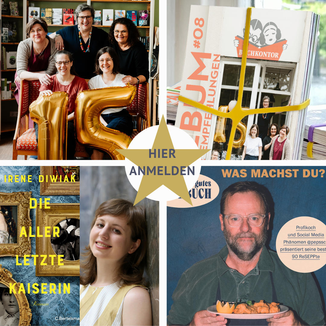 15 Jahre Buchkontor + Album#08 Release Party + Lesung Irene Diwiak + Sepp Schellhorn zu Gast