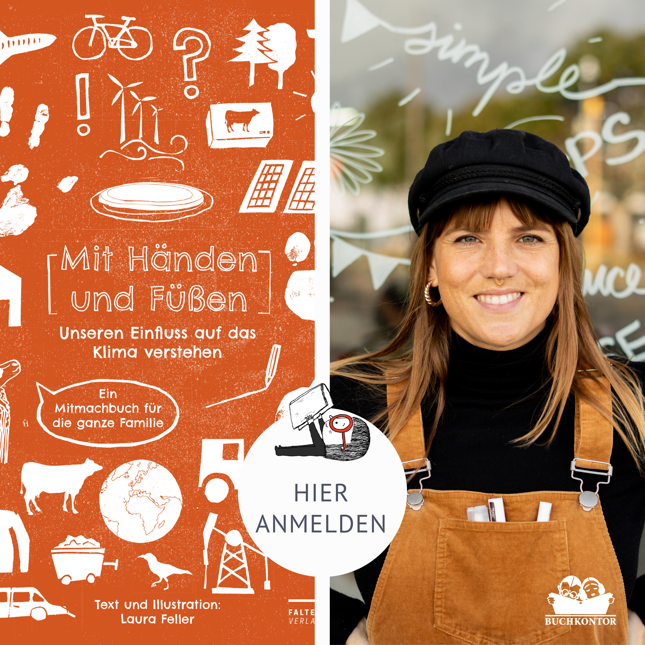 LAURA FELLER liest aus MIT HÄNDEN UND FÜSSEN