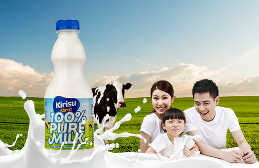 Kirisu Farm milk product photography shoot — George Jefferies