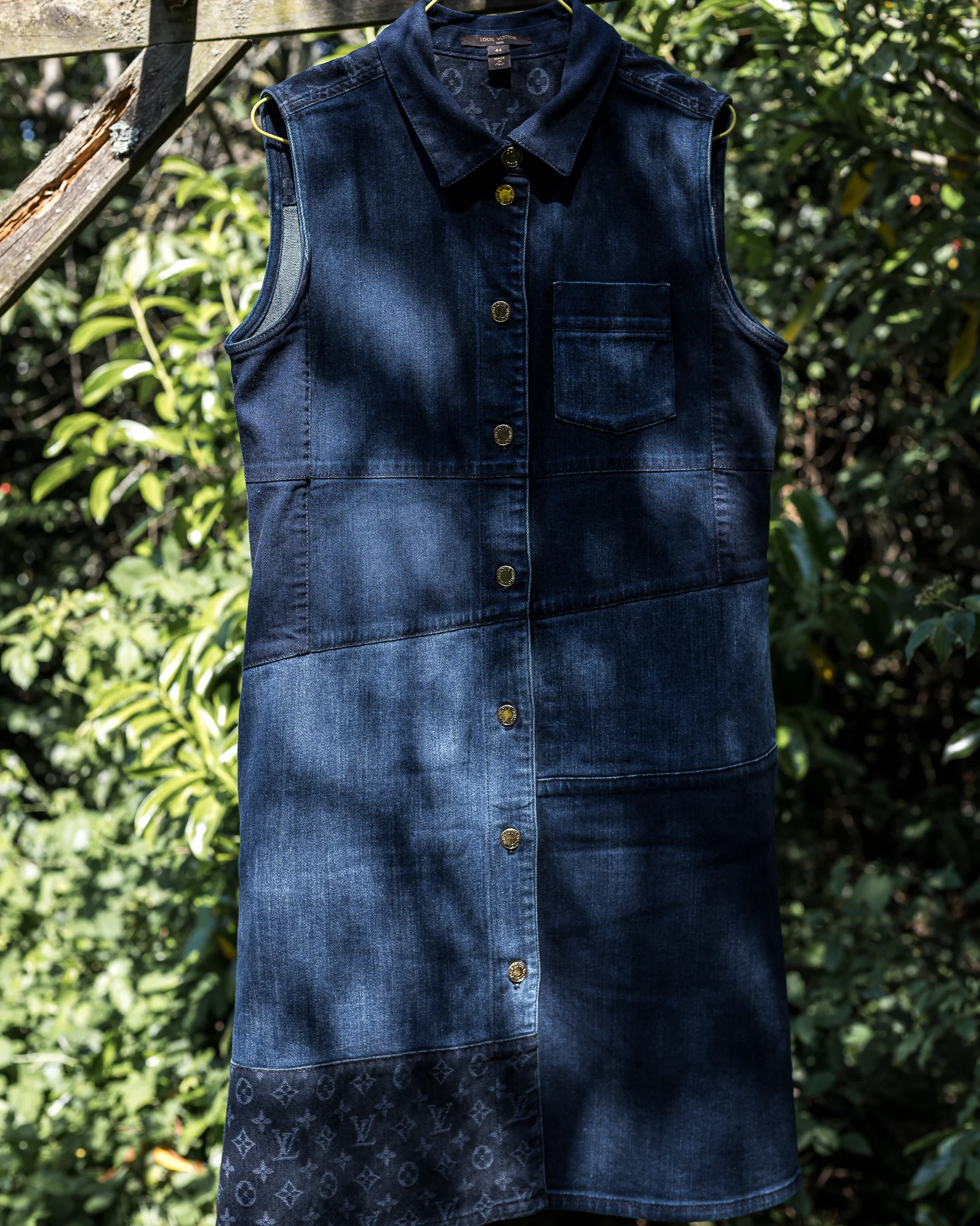 Louis Vuitton Denim Dress — singulié