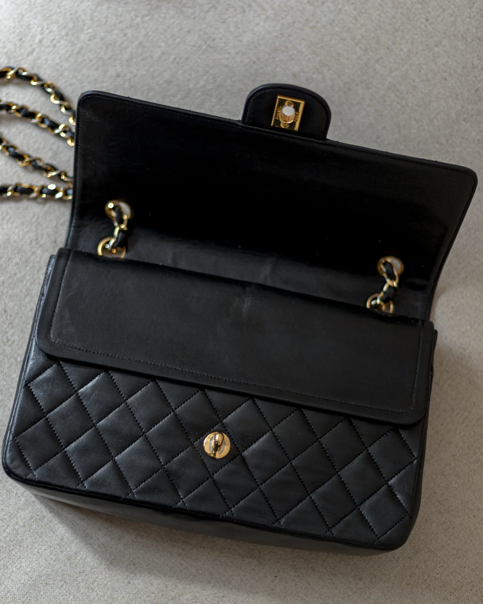 vintage chanel flap
