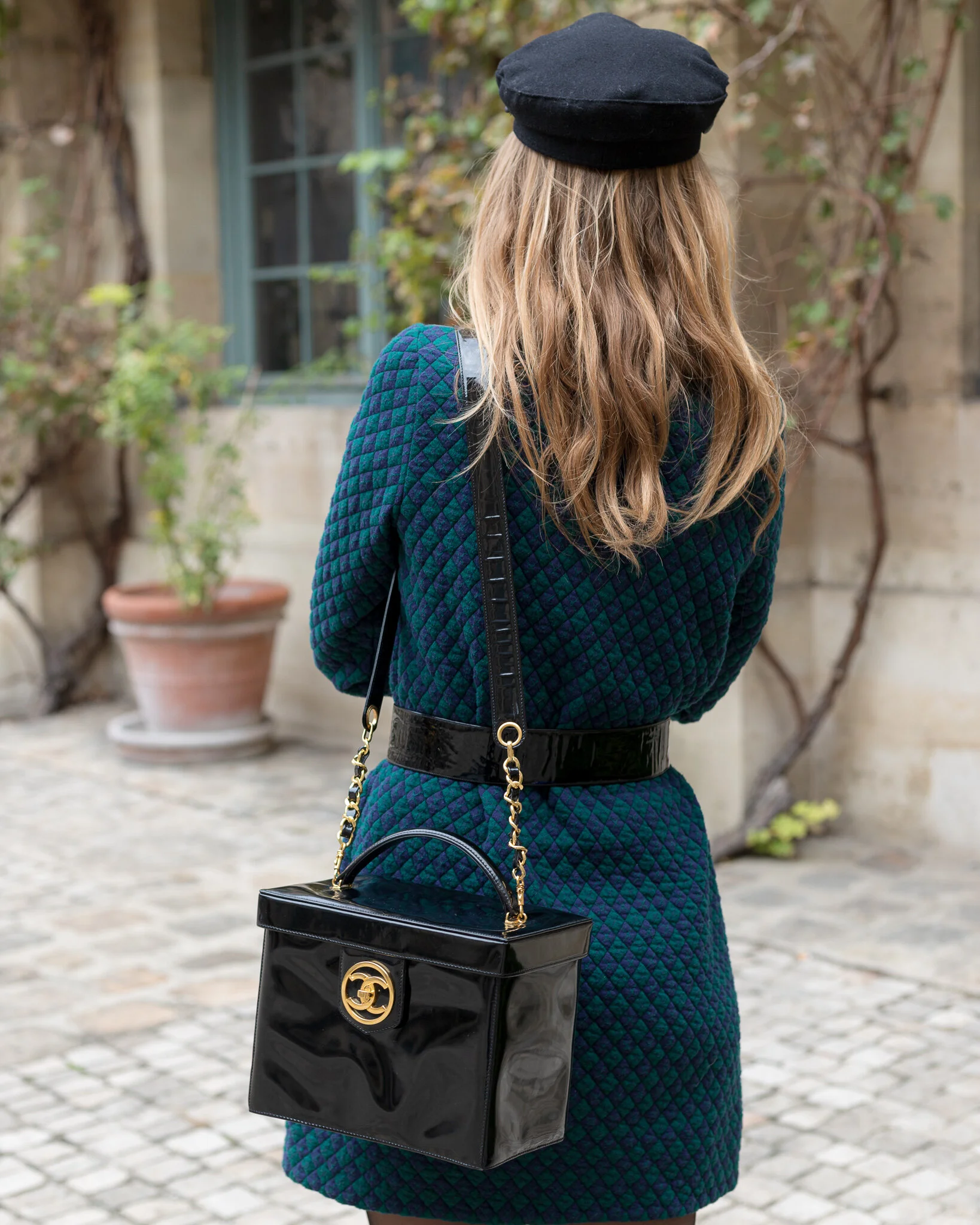 chanel vintage vanity case