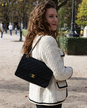 Chanel Mini Flap Bag Black - CHANEL