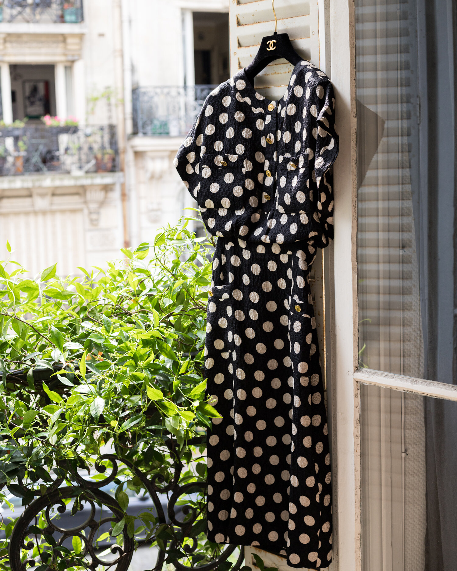 Vintage Chanel Dress with Open Back — singulié