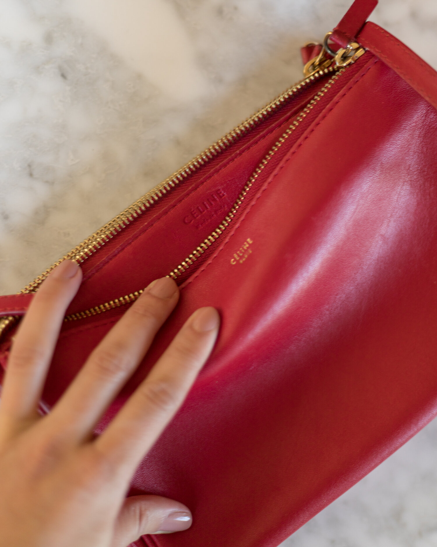 Celine Pre-owned Women's Leather Wallet