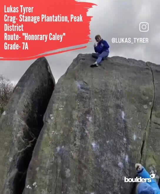 We have another smashing Climbing Community post! 
Sick climb Lukas, YOU SMASHED IT!!!💪💪💪

If you want to be featured on both our Instagram and see yourself up on a Climbing Community board of glory send us a picture/ or video of you climbing outd