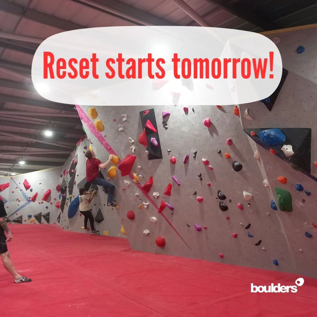 Whole centre reset starts tomorrow!

Call it a valentine's day preset from us 😘

This evening will be your last chance to secure your projects before they're wiped from the wall. Never to be seen again! 

#boulder #boulders #climbmoreclimbhappy #che