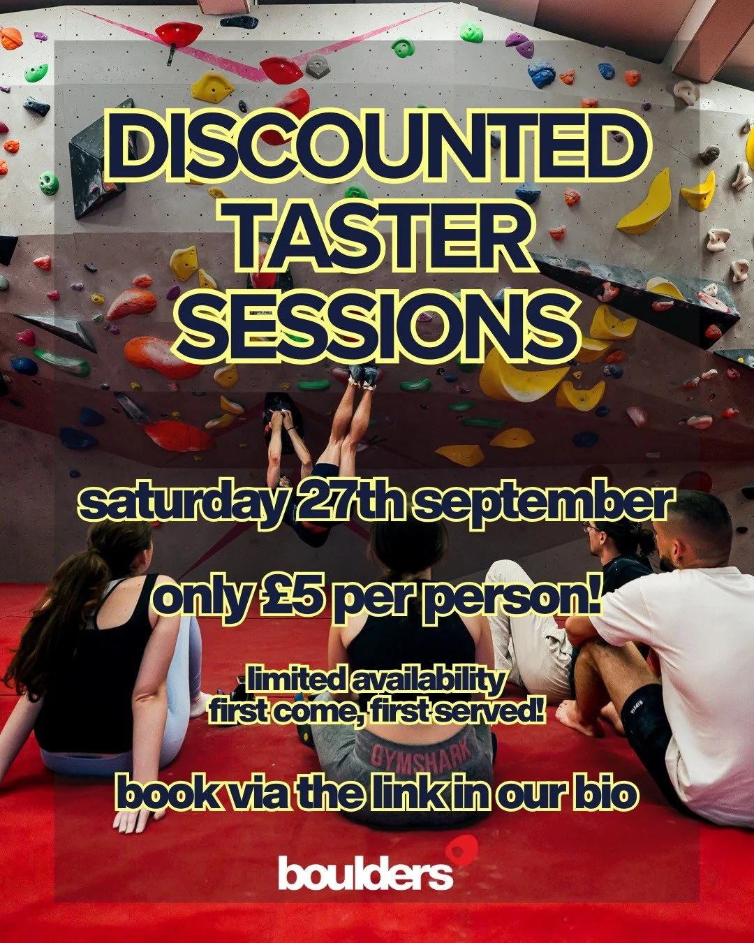 📣 We are offering a number of discounted taster sessions on Saturday 27th September, 11:30-12:30 and 16:00-1700.

Only &pound;5 per person, but as availability is limited, it's first come, first served!

These sessions will be hosted by new members 