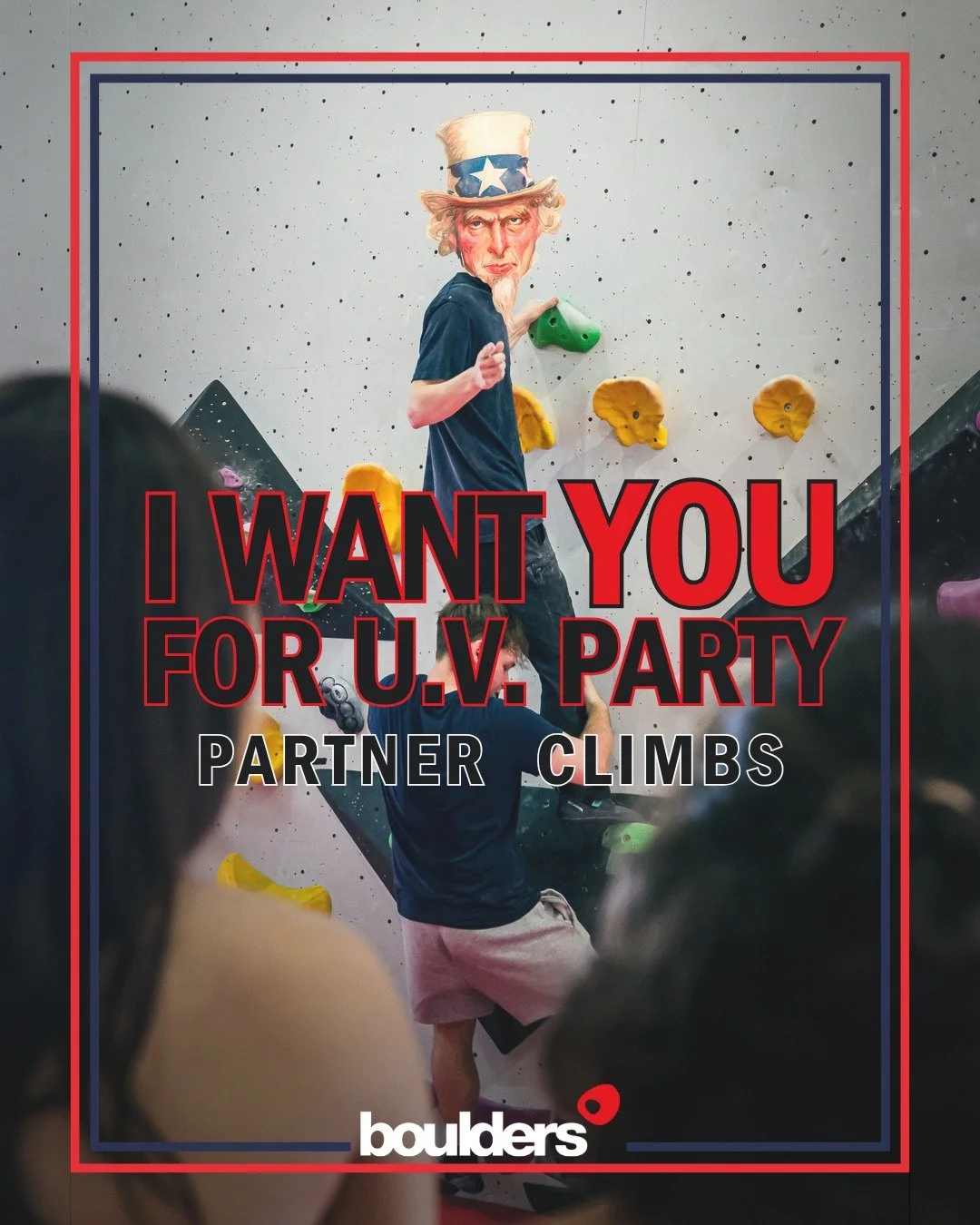 2️⃣ What could be better than a partner climb? How about a UV partner climb?! 🤯 

Bring a friend, a mate, a bestie, or even your lover, along to our Halloween party on Friday 31st October to see if you can complete our partner climb wall!

Tickets f