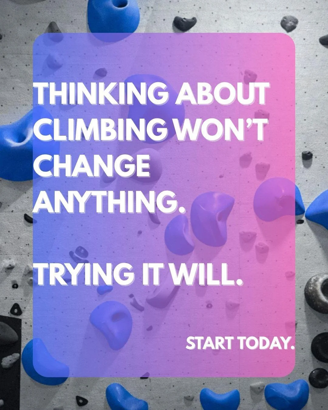Curious about climbing? Everyone starts somewhere!

No one expects you to get it right immediately. Just show up, try a few holds, and enjoy the climb. We promise you'll enjoy it 🤝