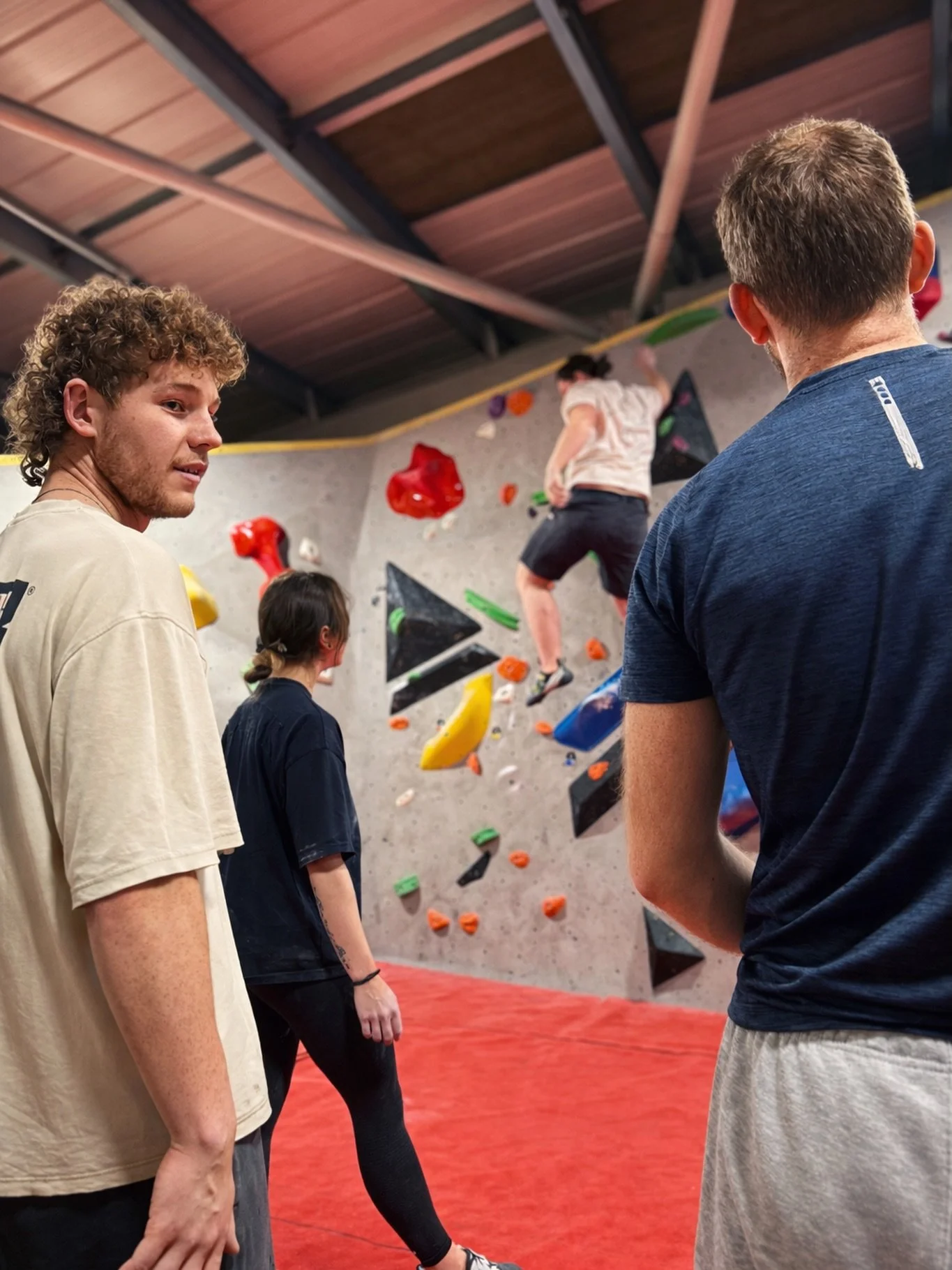 Good problems, better people 🤝

Bouldering is more than the climb. It&rsquo;s the spotters, and the conversations between attempts that keep us coming back  #bouldering #cheltenham #climbing