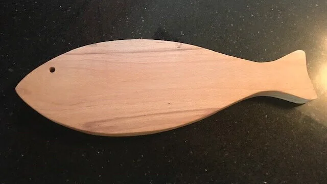 Spalted Beech Fish Board