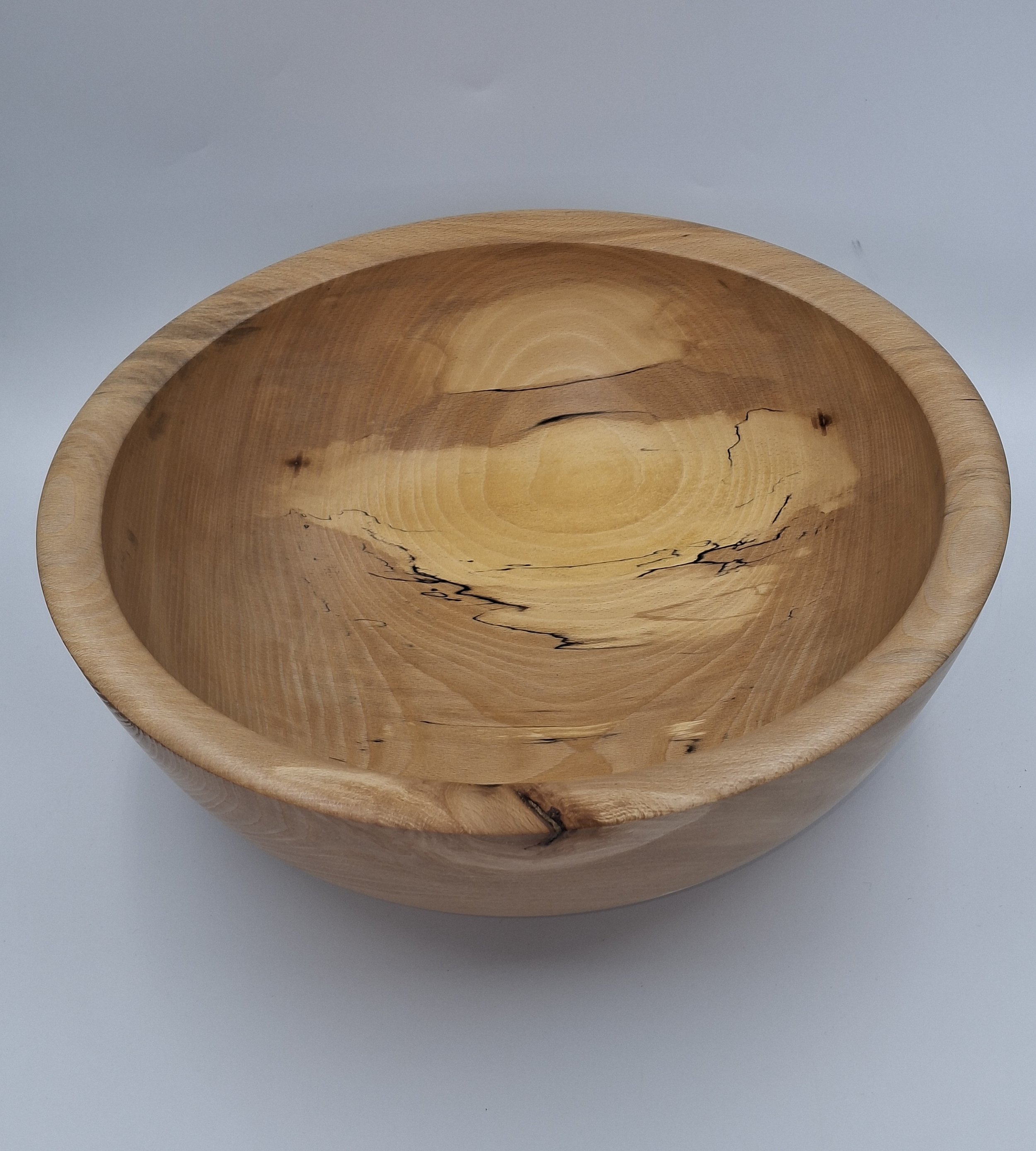 14" x 5" Irish Spalted Beech Bowl