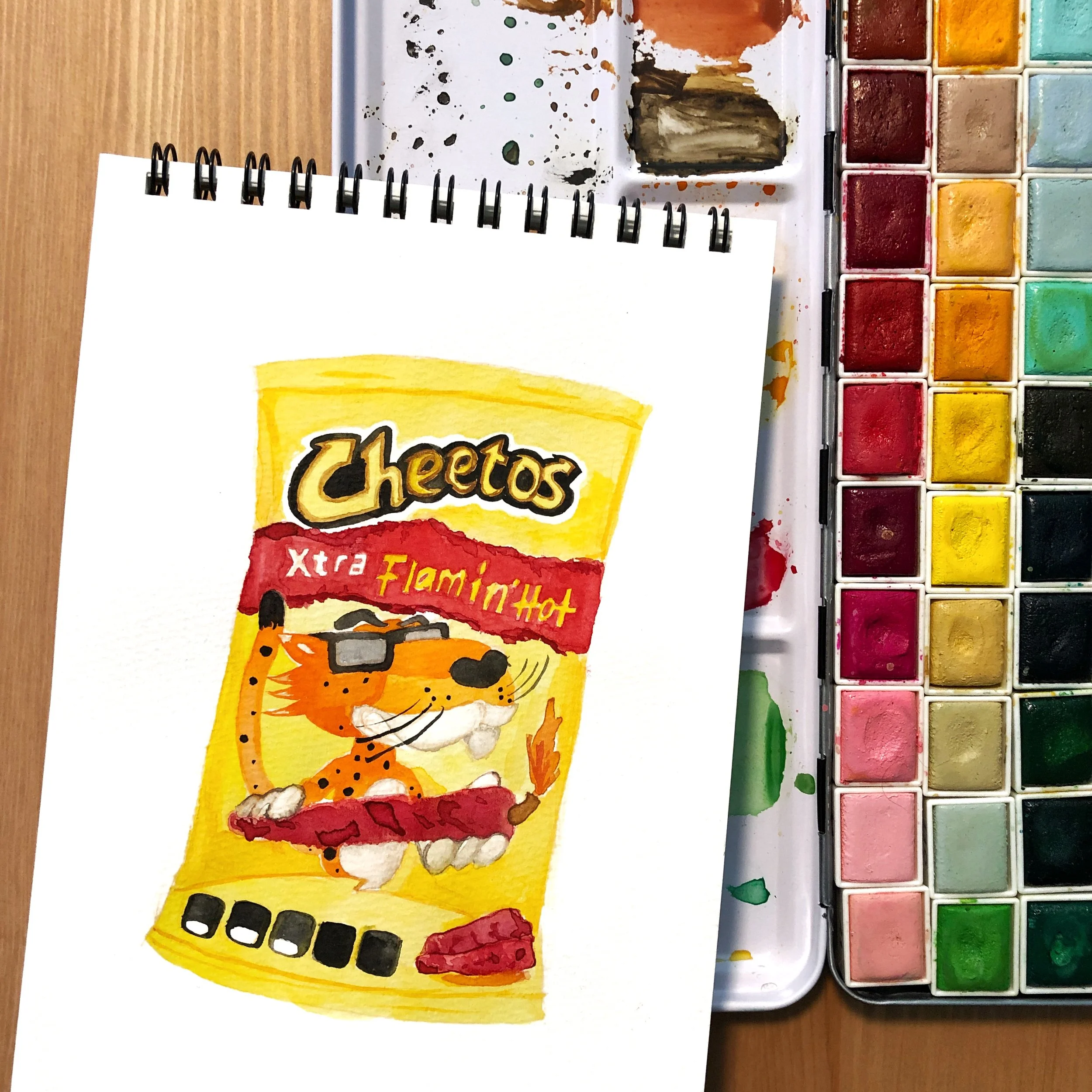 Los Cheetos Calientes (Hot Cheetos)