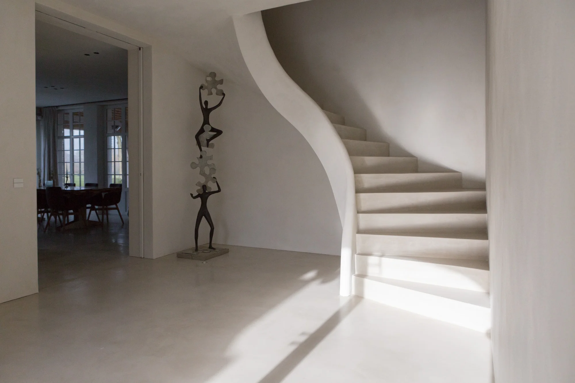 Contractor: Aardig Gedacht Architect: Benoit Viaene Fotograaf: Jasper Lutin Materials: Stuc&Staff
