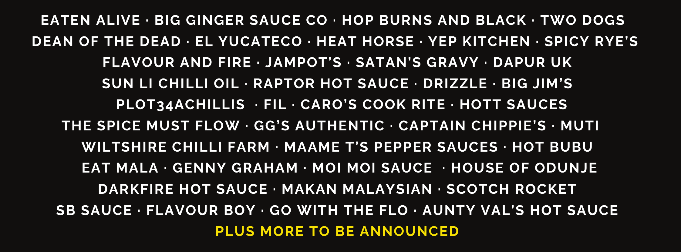 Hot Sauce Society Festival
