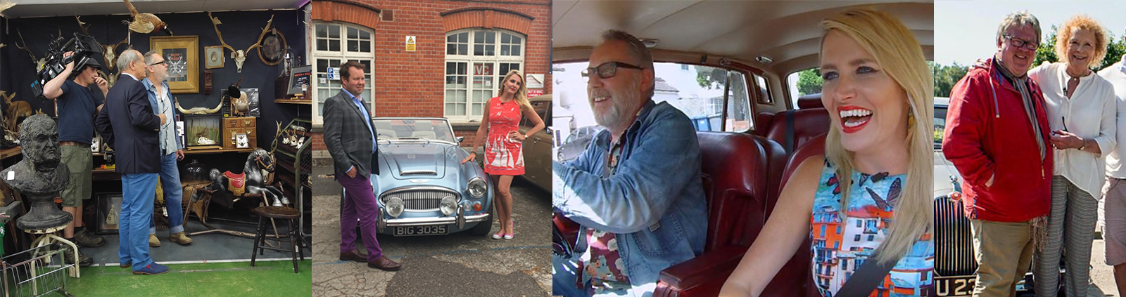 As seen on the BBC's Celebrity Antiques Road Trip with Jim Moir (Vic Reeves) & Nancy Sorrell, as well as Judy Parfitt!