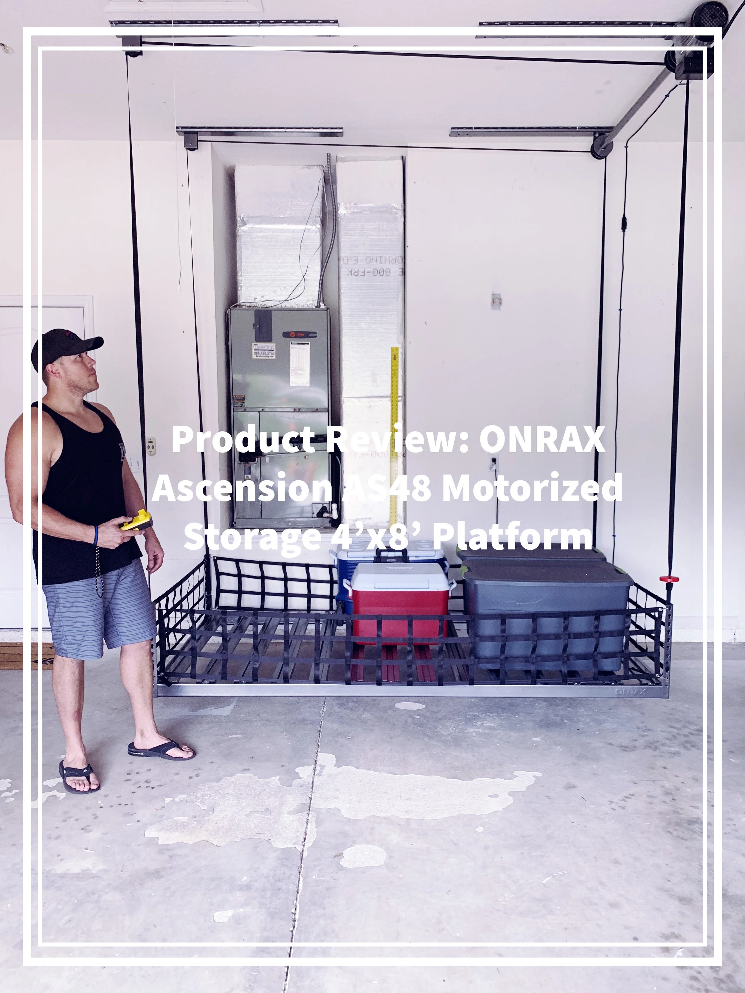 Product Review: ONRAX Ascension AS48 Motorized Storage 4'x8’ Platform