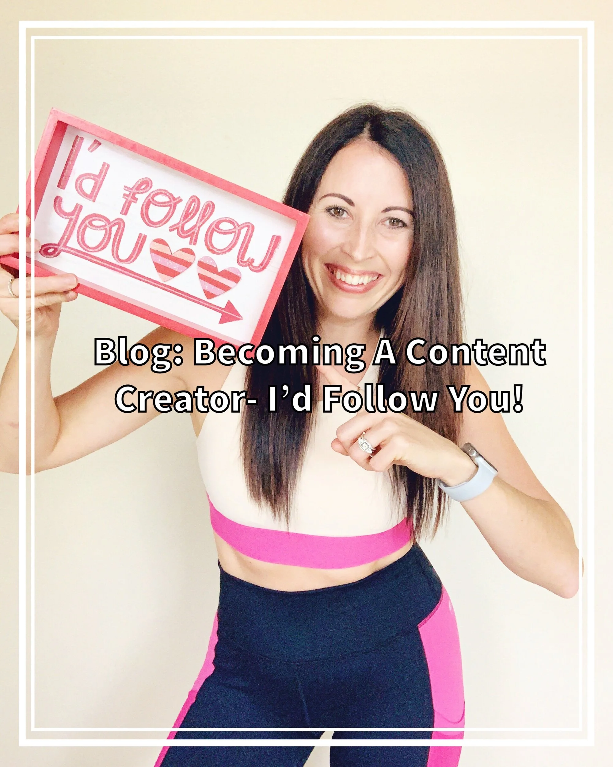 Becoming A Content Creator- I'd follow you!