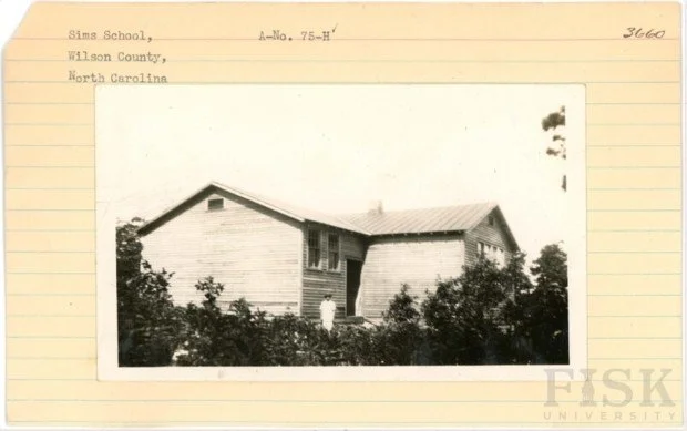 Sims School from Rosenwald Archive
