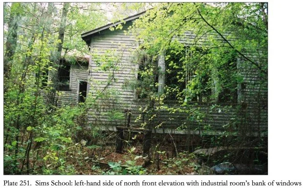 Remnants of Sims Colored School
