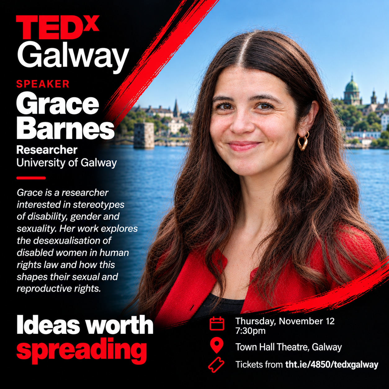Grace Barnes TEDxGalway speaker
