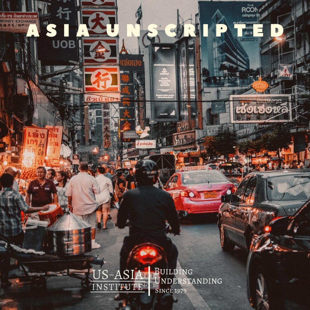 A new episode of Asia Unscripted is out! This week's episode features two guests, Tim Ryan and Atley Chock of the @solidarity_center, who speak about workers rights in Thailand as well as the labor disruptions and challenges caused by COVID-19.

You can find this episode on any podcast platform, or at https://www.usasiainstitute.org/asiaaunscripted/thailand