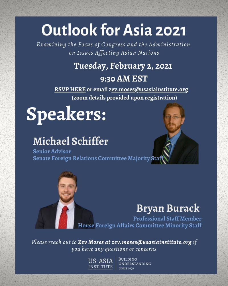 Outlook for Asia 2021 Diplomatic Briefing