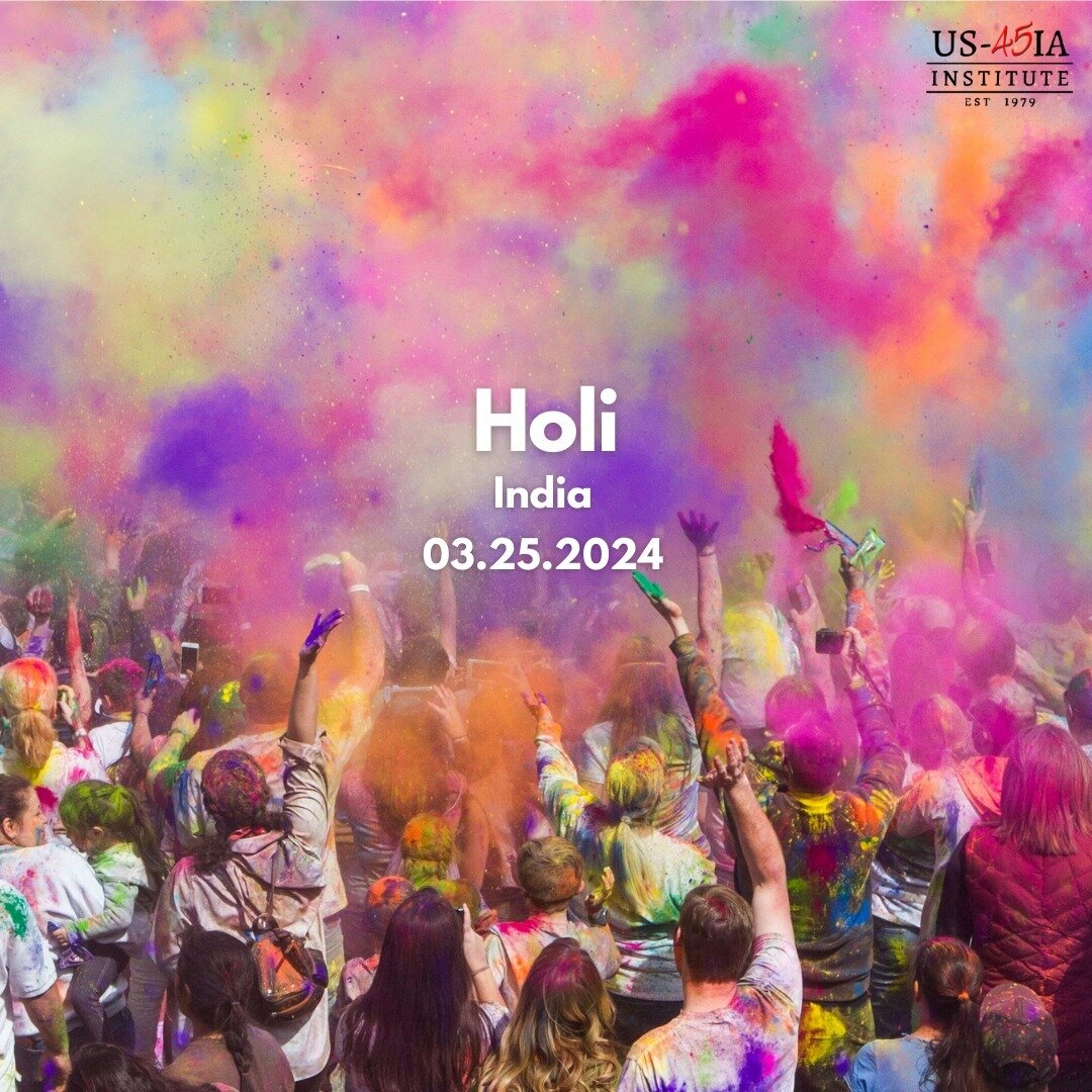 Happy Holi! Holi is a festival that takes place every spring that is primarily about new beginnings. It serves as a way to welcome the spring season and celebrates the end of winter. It is a two day holiday that falls on the day of the full moon.