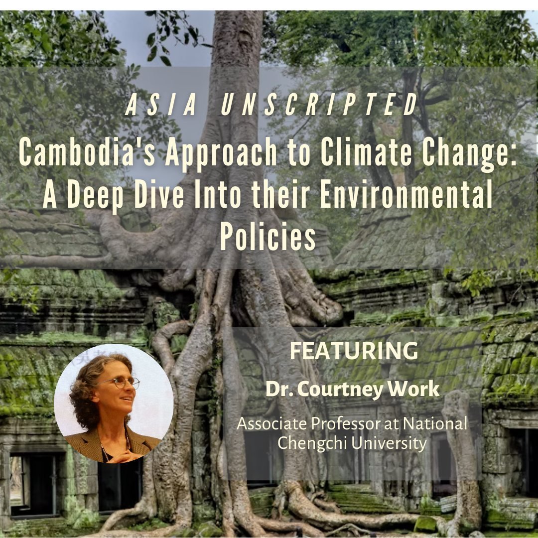 This episode of US-Asia Institute's podcast, Asia Unscripted, features Dr. Courtney Work, who is an Associate Professor at National Chengchi Univeristy. Before joining National Chengchi University, Dr. Work completed her PhD at Cornell University, in
