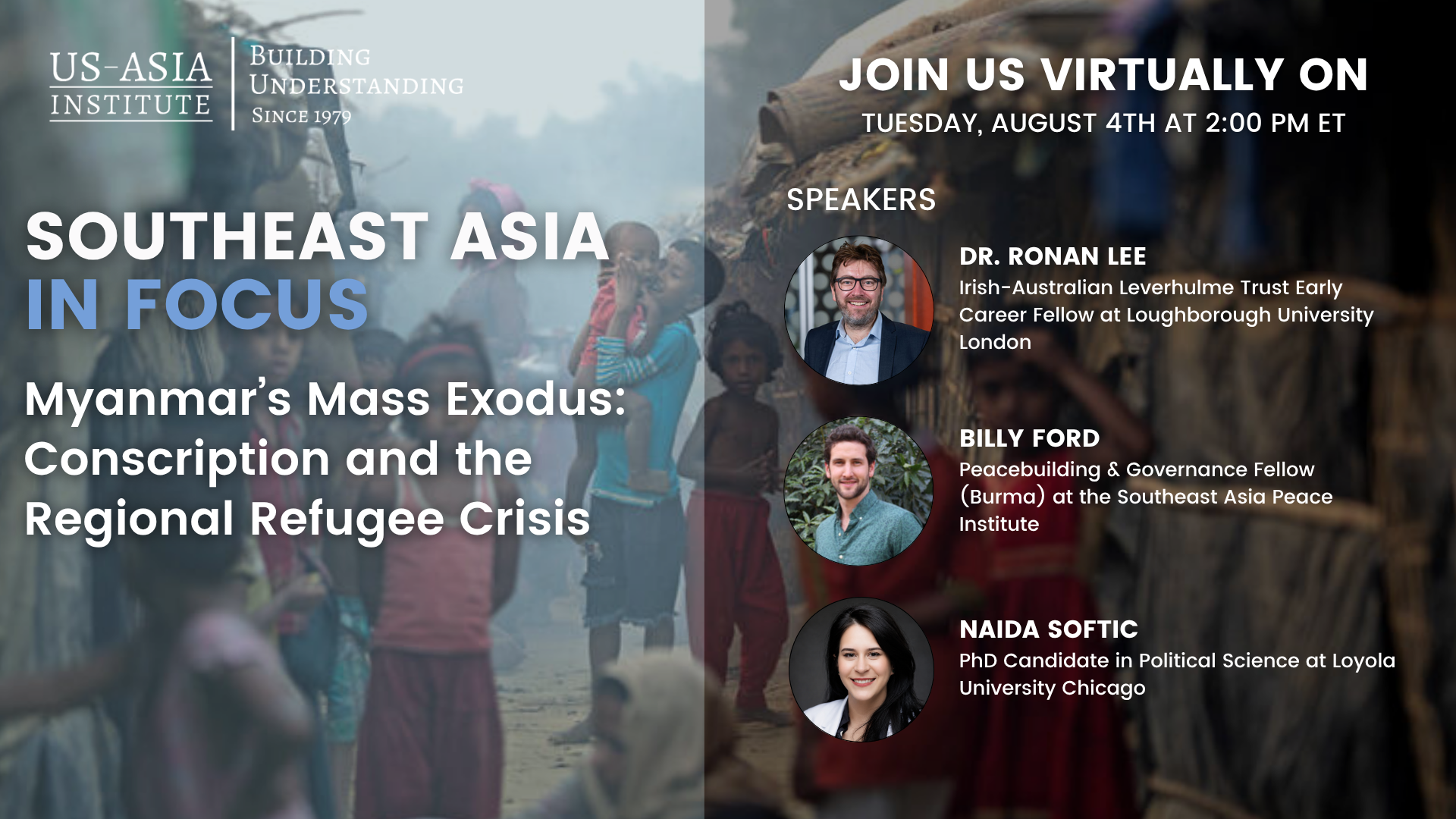 Myanmar’s Mass Exodus: Conscription and the Regional Refugee Crisis